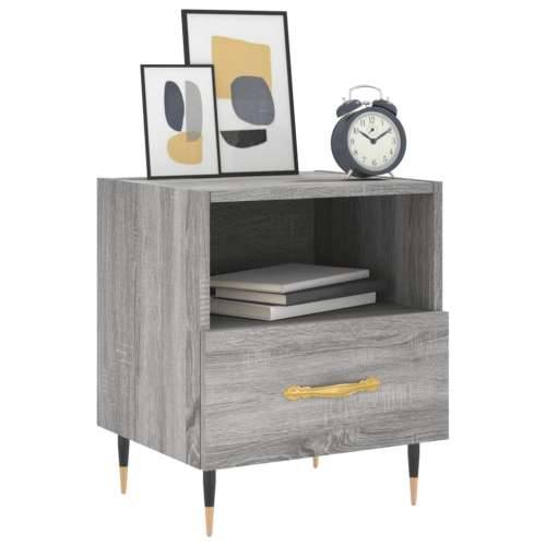 Noćni ormarići 2 kom boja hrasta 40x35x47,5cm konstruirano drvo - Sivi hrast sonoma 2 Cijena