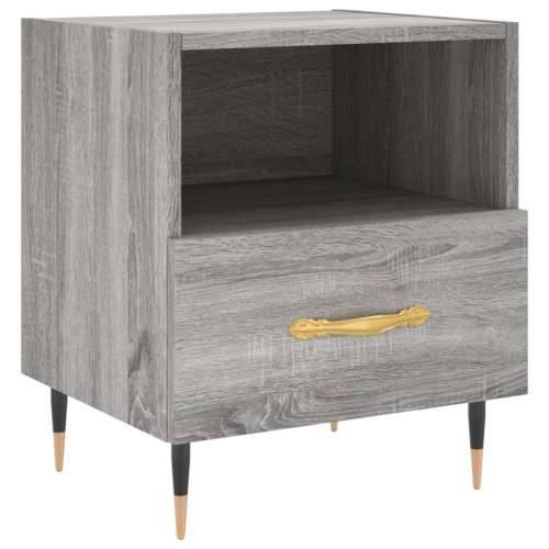 Noćni ormarići 2 kom boja hrasta 40x35x47,5cm konstruirano drvo - Sivi hrast sonoma 2 Cijena
