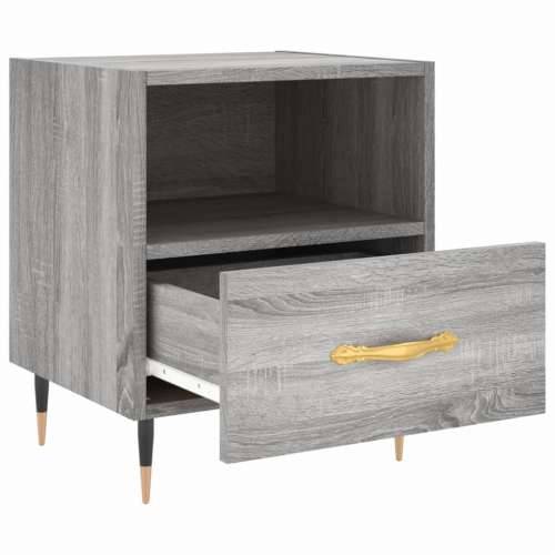 Noćni ormarići 2 kom boja hrasta 40x35x47,5cm konstruirano drvo - Sivi hrast sonoma 2 Cijena