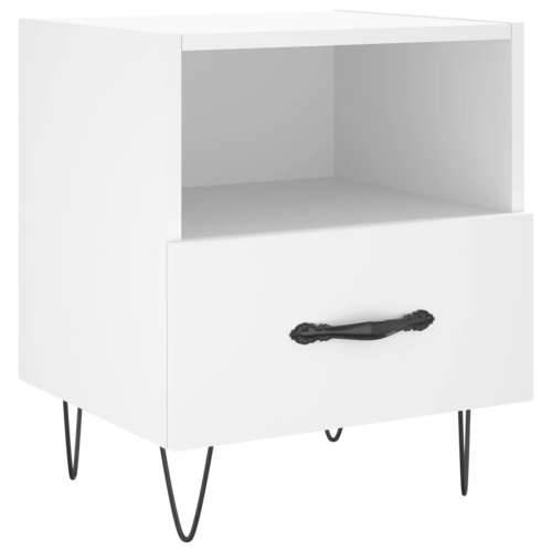 Noćni ormarići 2 kom bijeli 40x35x47,5 cm od konstruiranog drva - Bijela 2 Cijena