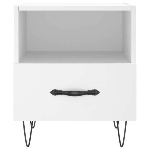 Noćni ormarići 2 kom bijeli 40x35x47,5 cm od konstruiranog drva - Bijela 2 Cijena