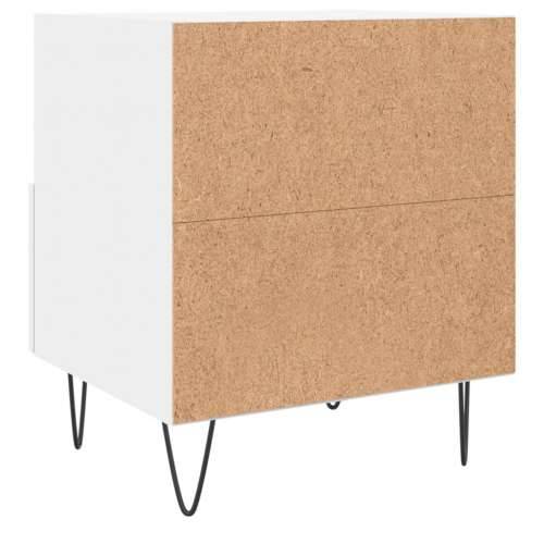 Noćni ormarići 2 kom bijeli 40x35x47,5 cm od konstruiranog drva - Bijela 2 Cijena