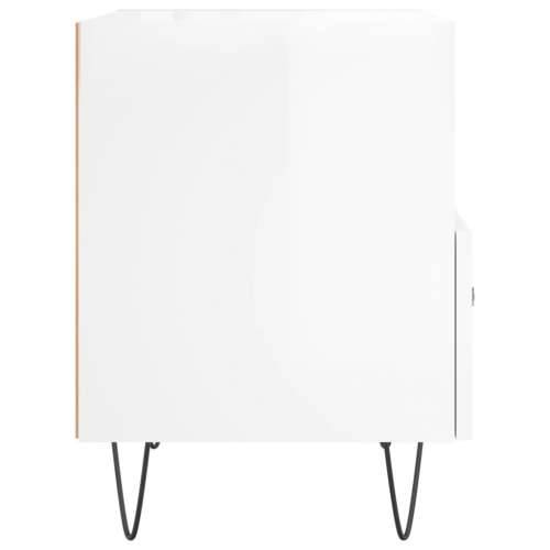 Noćni ormarići 2 kom sjajni bijeli 40 x 35 x 47,5 cm drveni - Visoko sjajno bijela 2 Cijena