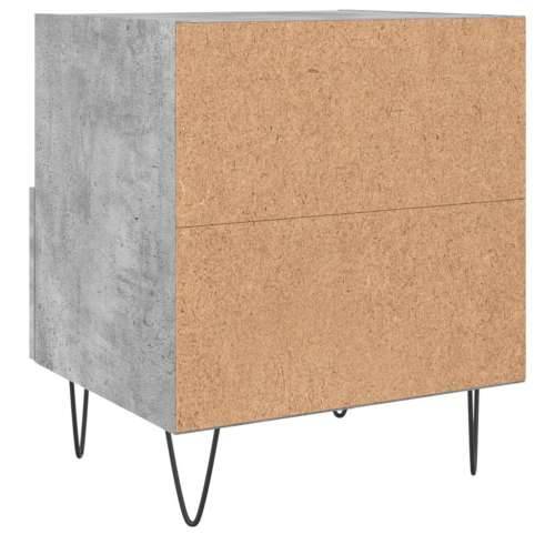 Noćni ormarići 2 kom boja betona 40x35x47,5cm konstruirano drvo - Beton siva 2 Cijena