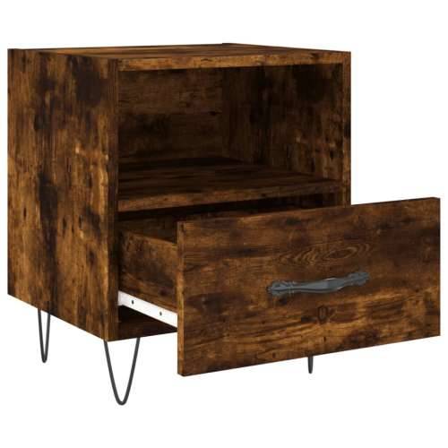 Noćni ormarići 2 kom boja hrasta 40x35x47,5cm konstruirano drvo - Dimljeni hrast 2 Cijena
