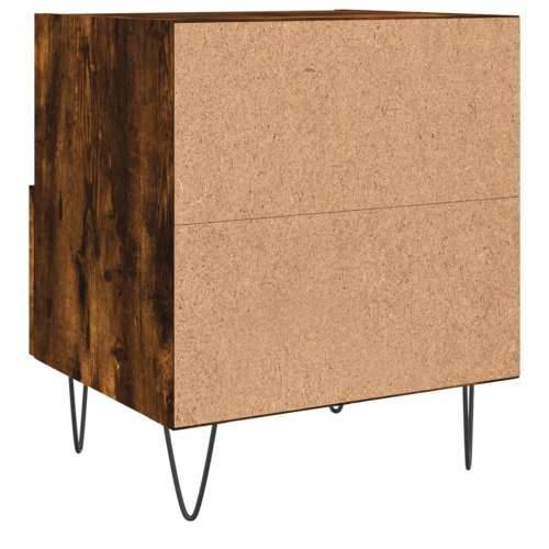 Noćni ormarići 2 kom boja hrasta 40x35x47,5cm konstruirano drvo - Dimljeni hrast 2 Cijena