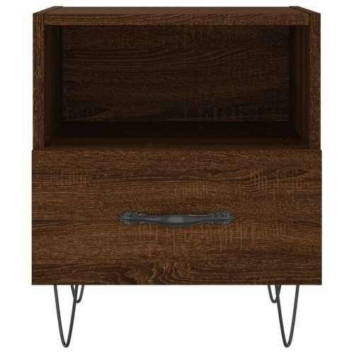 Noćni ormarići 2 kom boja hrasta 40x35x47,5cm konstruirano drvo - Smeđi hrast 2 Cijena