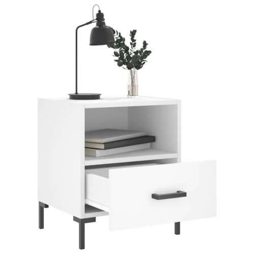 Noćni ormarići 2 kom bijeli 40x35x47,5 cm od konstruiranog drva - Bijela 2 Cijena