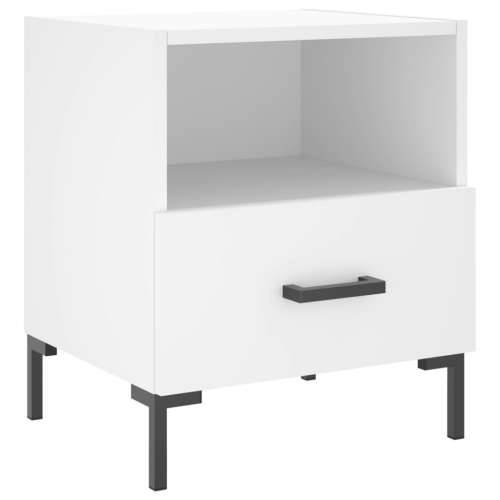 Noćni ormarići 2 kom bijeli 40x35x47,5 cm od konstruiranog drva - Bijela 2 Cijena