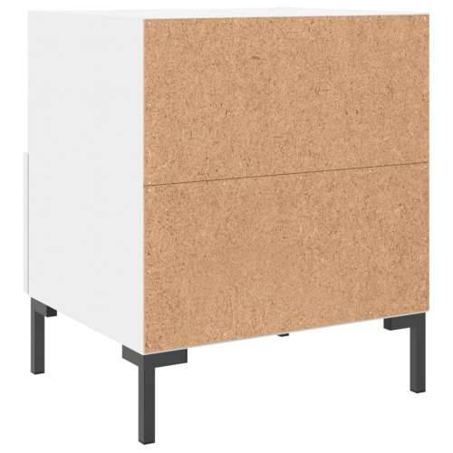 Noćni ormarići 2 kom bijeli 40x35x47,5 cm od konstruiranog drva - Bijela 2 Cijena