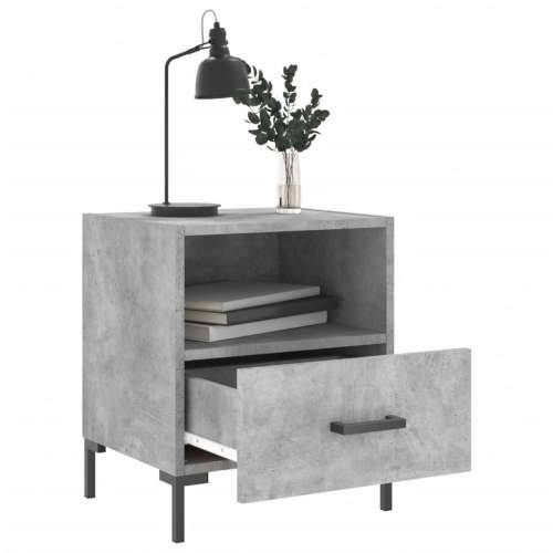 Noćni ormarići 2 kom boja betona 40x35x47,5cm konstruirano drvo - Beton siva 2 Cijena