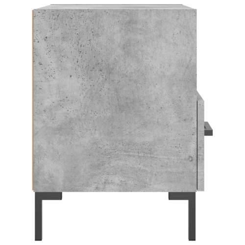 Noćni ormarići 2 kom boja betona 40x35x47,5cm konstruirano drvo - Beton siva 2 Cijena