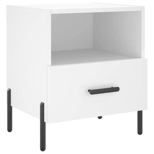 Noćni ormarići 2 kom bijeli 40x35x47,5 cm od konstruiranog drva - Bijela 2 Cijena