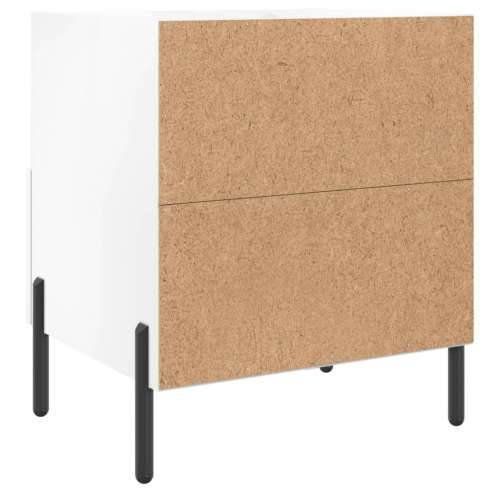 Noćni ormarići 2 kom sjajni bijeli 40 x 35 x 47,5 cm drveni - Visoko sjajno bijela 2 Cijena
