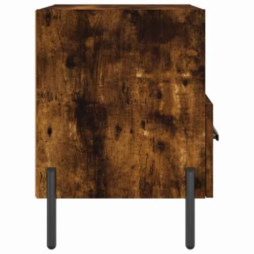 Noćni ormarići 2 kom boja hrasta 40x35x47,5cm konstruirano drvo - Dimljeni hrast 2 Cijena