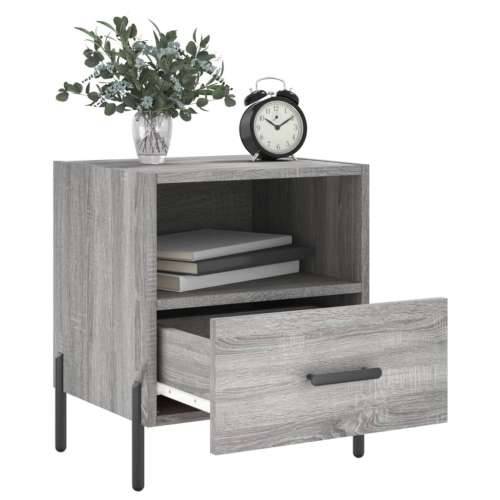 Noćni ormarići 2 kom boja hrasta 40x35x47,5cm konstruirano drvo - Sivi hrast sonoma 2 Cijena