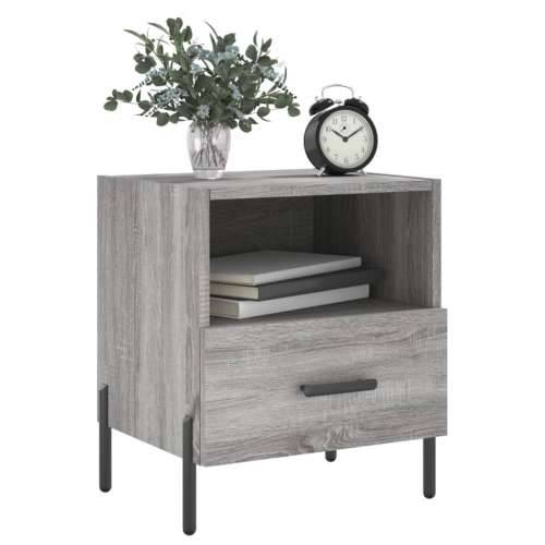 Noćni ormarići 2 kom boja hrasta 40x35x47,5cm konstruirano drvo - Sivi hrast sonoma 2 Cijena