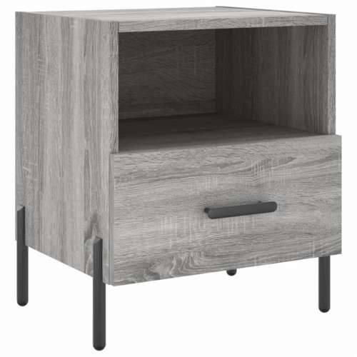 Noćni ormarići 2 kom boja hrasta 40x35x47,5cm konstruirano drvo - Sivi hrast sonoma 2 Cijena