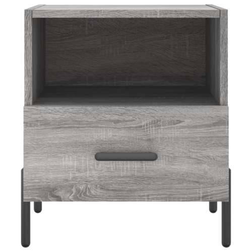 Noćni ormarići 2 kom boja hrasta 40x35x47,5cm konstruirano drvo - Sivi hrast sonoma 2 Cijena