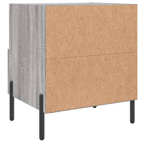 Noćni ormarići 2 kom boja hrasta 40x35x47,5cm konstruirano drvo - Sivi hrast sonoma 2 Cijena