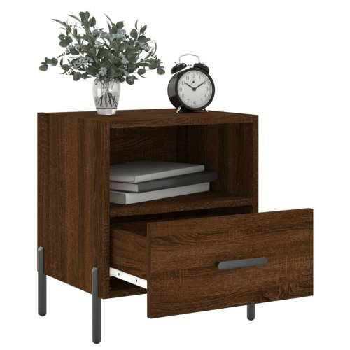 Noćni ormarići 2 kom boja hrasta 40x35x47,5cm konstruirano drvo - Smeđi hrast 2 Cijena
