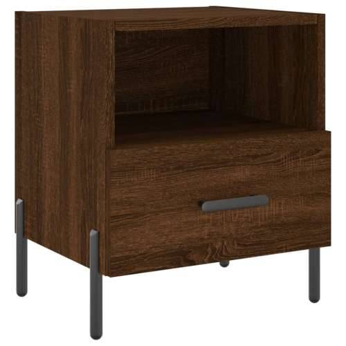 Noćni ormarići 2 kom boja hrasta 40x35x47,5cm konstruirano drvo - Smeđi hrast 2 Cijena