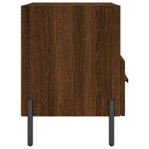 Noćni ormarići 2 kom boja hrasta 40x35x47,5cm konstruirano drvo - Smeđi hrast 2 Cijena