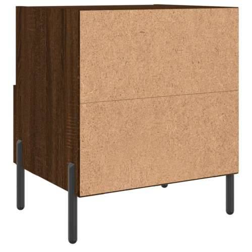 Noćni ormarići 2 kom boja hrasta 40x35x47,5cm konstruirano drvo - Smeđi hrast 2 Cijena