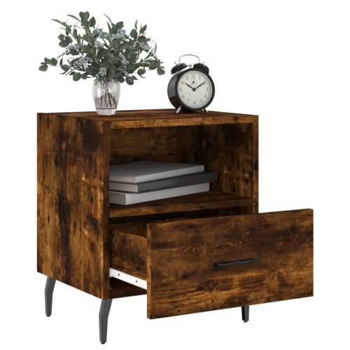 Noćni ormarići 2 kom boja hrasta 40x35x47,5cm konstruirano drvo - Dimljeni hrast 2 Cijena