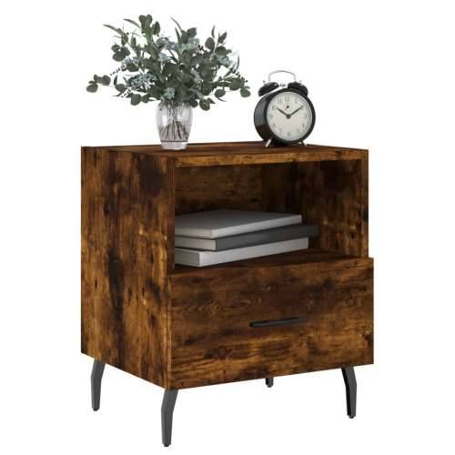 Noćni ormarići 2 kom boja hrasta 40x35x47,5cm konstruirano drvo - Dimljeni hrast 2 Cijena