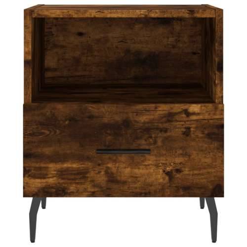 Noćni ormarići 2 kom boja hrasta 40x35x47,5cm konstruirano drvo - Dimljeni hrast 2 Cijena