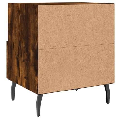 Noćni ormarići 2 kom boja hrasta 40x35x47,5cm konstruirano drvo - Dimljeni hrast 2 Cijena