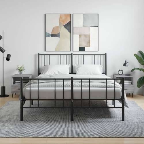 Noćni ormarići 2 kom boja hrasta 40x35x47,5cm konstruirano drvo - Sivi hrast sonoma 2 Cijena