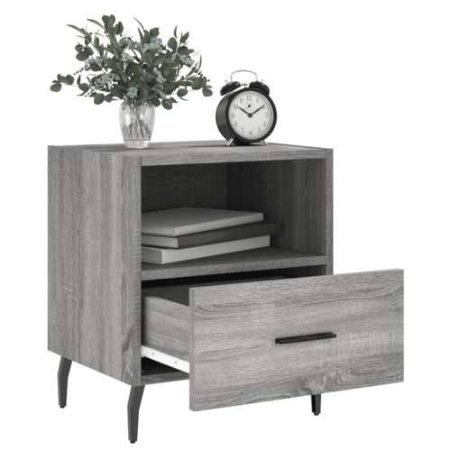 Noćni ormarići 2 kom boja hrasta 40x35x47,5cm konstruirano drvo - Sivi hrast sonoma 2 Cijena