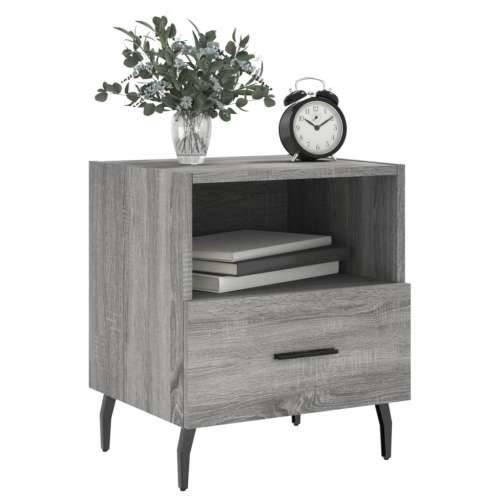 Noćni ormarići 2 kom boja hrasta 40x35x47,5cm konstruirano drvo - Sivi hrast sonoma 2 Cijena