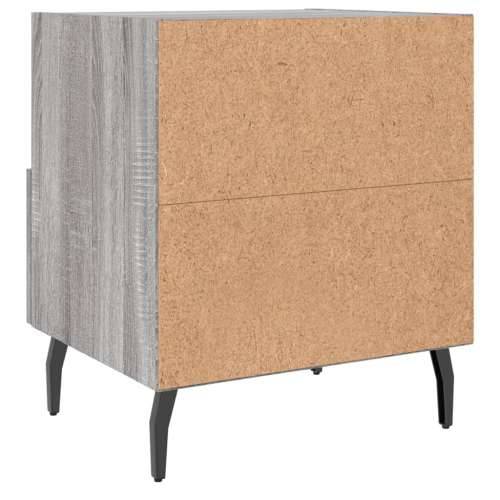 Noćni ormarići 2 kom boja hrasta 40x35x47,5cm konstruirano drvo - Sivi hrast sonoma 2 Cijena