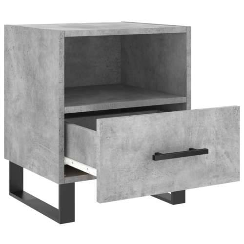 Noćni ormarići 2 kom boja betona 40x35x47,5cm konstruirano drvo - Beton siva 2 Cijena