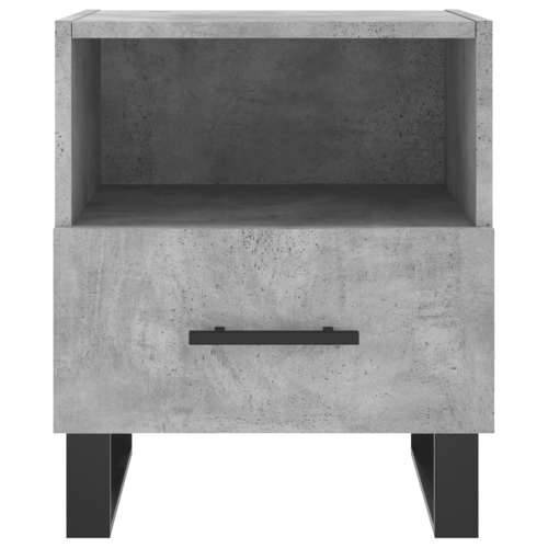 Noćni ormarići 2 kom boja betona 40x35x47,5cm konstruirano drvo - Beton siva 2 Cijena