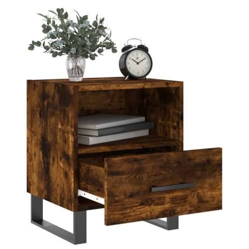 Noćni ormarići 2 kom boja hrasta 40x35x47,5cm konstruirano drvo - Dimljeni hrast 2 Cijena