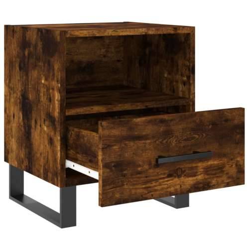 Noćni ormarići 2 kom boja hrasta 40x35x47,5cm konstruirano drvo - Dimljeni hrast 2 Cijena