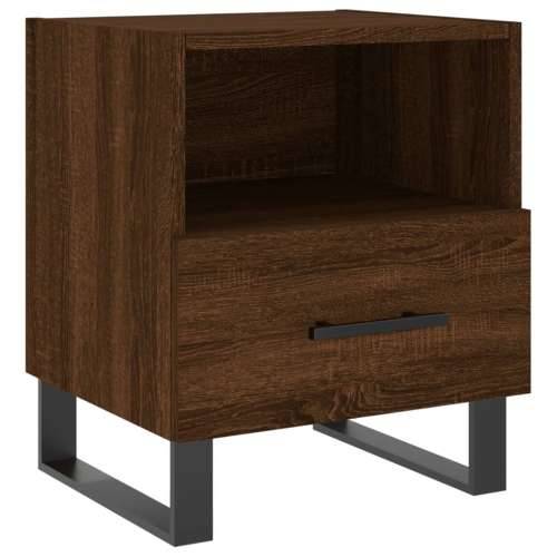 Noćni ormarići 2 kom boja hrasta 40x35x47,5cm konstruirano drvo - Smeđi hrast 2 Cijena