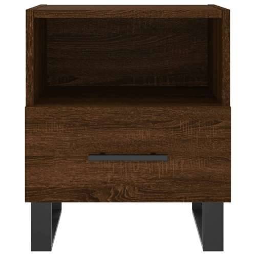 Noćni ormarići 2 kom boja hrasta 40x35x47,5cm konstruirano drvo - Smeđi hrast 2 Cijena