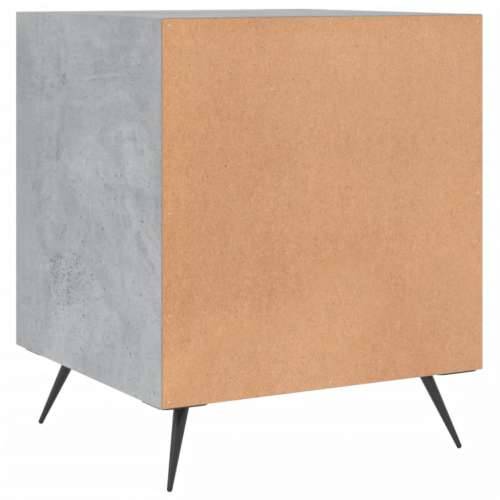 Noćni ormarići 2 kom boja betona 40x40x50 cm konstruirano drvo - Beton siva 2 Cijena