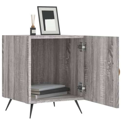 Noćni ormarići 2 kom boja hrasta 40x40x50 cm konstruirano drvo - Sivi hrast sonoma 2 Cijena
