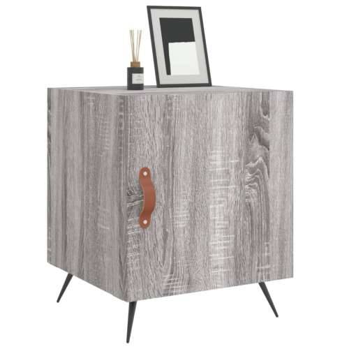 Noćni ormarići 2 kom boja hrasta 40x40x50 cm konstruirano drvo - Sivi hrast sonoma 2 Cijena