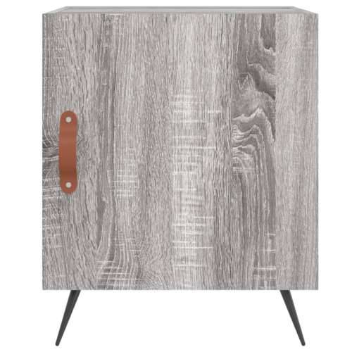 Noćni ormarići 2 kom boja hrasta 40x40x50 cm konstruirano drvo - Sivi hrast sonoma 2 Cijena