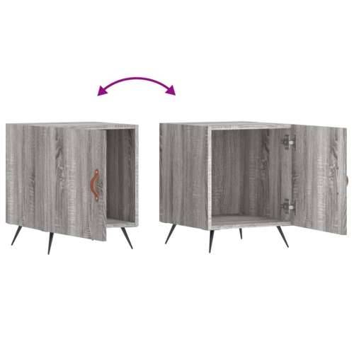Noćni ormarići 2 kom boja hrasta 40x40x50 cm konstruirano drvo - Sivi hrast sonoma 2 Cijena