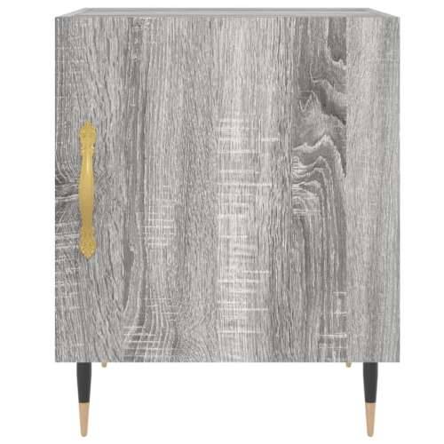 Noćni ormarići 2 kom boja hrasta 40x40x50 cm konstruirano drvo - Sivi hrast sonoma 2 Cijena