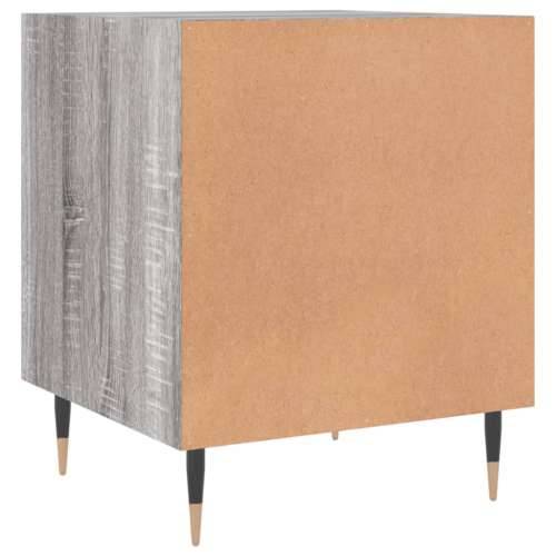 Noćni ormarići 2 kom boja hrasta 40x40x50 cm konstruirano drvo - Sivi hrast sonoma 2 Cijena