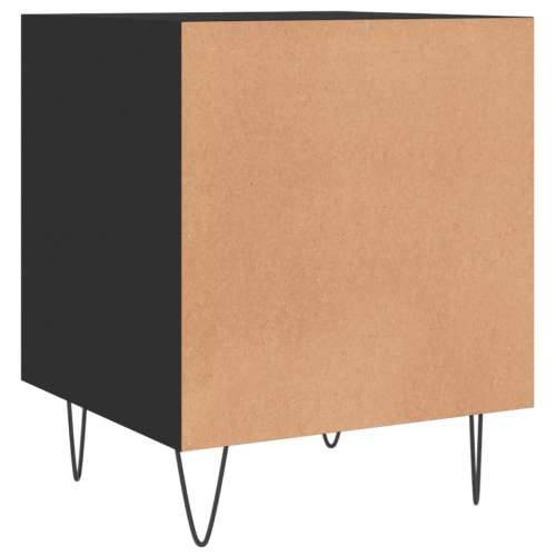 Noćni ormarići 2 kom crni 40 x 40 x 50 cm od konstruiranog drva - Crna 2 Cijena